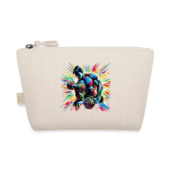Explosive Workout Energy: Dumbbell Training Type - Organic Pouch - nature - Front