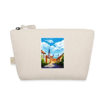 Wurzburg Germany Vintage Travel Poster Souvenir - Organic Pouch - nature - Front