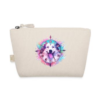 Le chien bleu et violet - Trousse biologique - nature - Devant