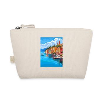 Portofino Italy Vintage Travel Poster WPA Souvenir - Organic Pouch - nature - Front