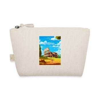 Rome Italy Vintage Travel Poster WPA Souvenir - Organic Pouch - nature - Front