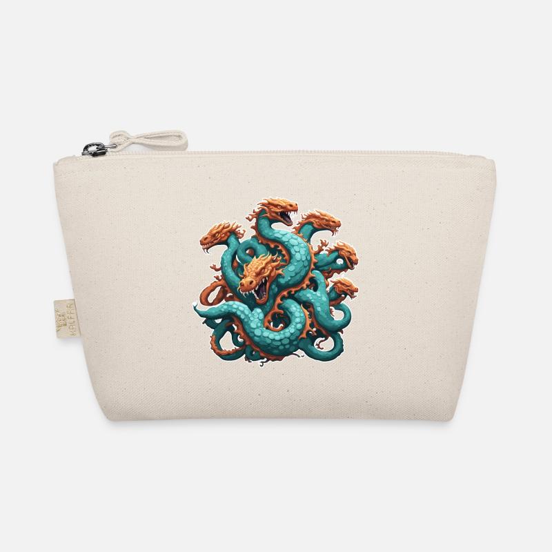 Hydra / Greek Mythology / Serpent Organic Pouch