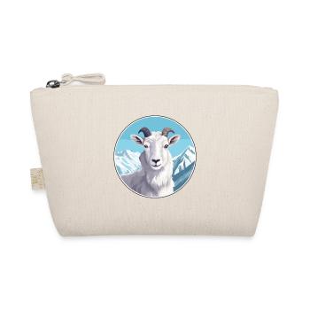Chèvre Aquarelle Dessin Animé Kawaii Animal De Compagnie Coloré - Trousse biologique - nature - Devant