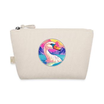 Cygne Aquarelle Dessin Animé Kawaii Animal De Compagnie Coloré - Trousse biologique - nature - Devant
