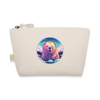 Ours Aquarelle Dessin Animé Kawaii Animal De Compagnie Coloré - Trousse biologique - nature - Devant