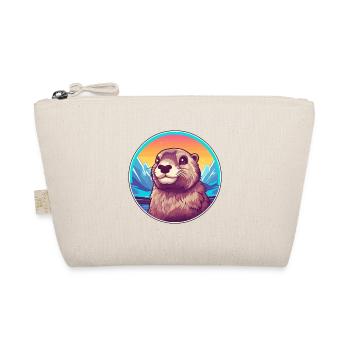 Marmotte aquarelle dessin animé Kawaii animal de compagnie Col - Trousse biologique - nature - Devant