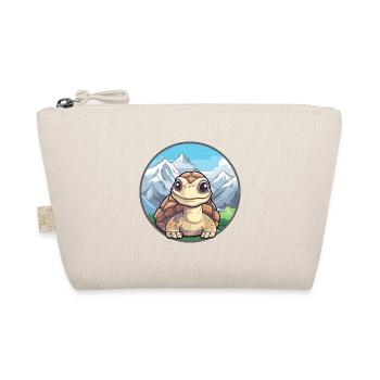 Tortue Aquarelle Dessin Animé Kawaii Animal De Compagnie Colorf - Trousse biologique - nature - Devant