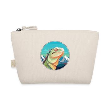 Iguane Aquarelle Dessin Animé Kawaii Animal De Compagnie Colorf - Trousse biologique - nature - Devant
