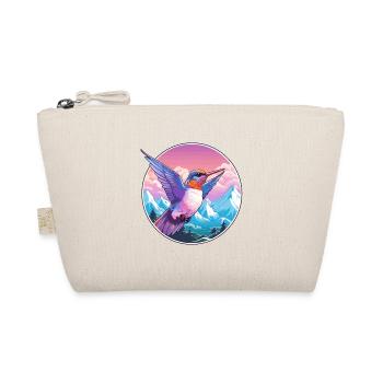 Colibri Aquarelle Dessin Animé Kawaii Animal De Compagnie C - Trousse biologique - nature - Devant