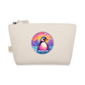 Pingouin Aquarelle Dessin Animé Kawaii Animal De Compagnie Animal Couleur - Trousse biologique - nature - Devant