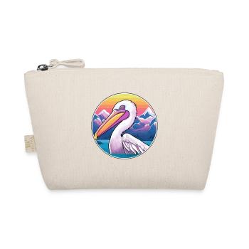 Pélican Aquarelle Dessin Animé Kawaii Animal De Compagnie Animal Couleur - Trousse biologique - nature - Devant