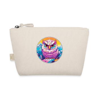 Hibou Aquarelle Dessin Animé Kawaii Animal De Compagnie Coloré - Trousse biologique - nature - Devant