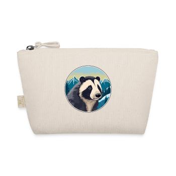 Blaireau Aquarelle Dessin Animé Kawaii Animal De Compagnie Colorf - Trousse biologique - nature - Devant