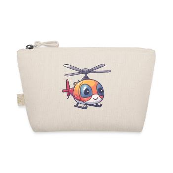 Smiling helicopter - Organic Pouch - nature - Front