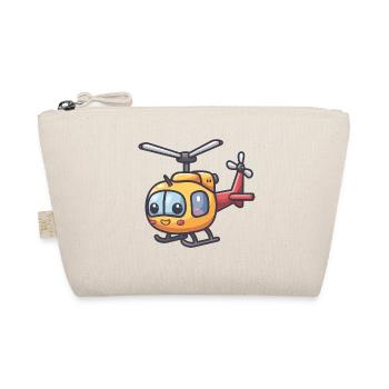 Smiling helicopter - Organic Pouch - nature - Front