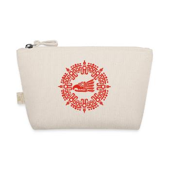 Symbole aztèque rouge - Trousse biologique - nature - Devant