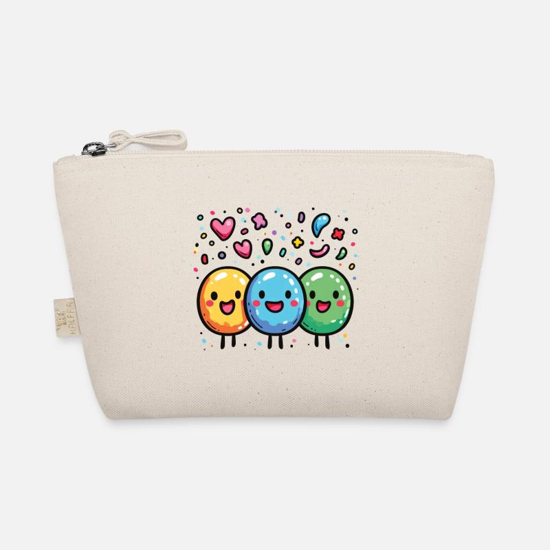 Fasnachtsfreude mit Konfetti Bio-Täschchen