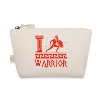 Guerrier grec antique rouge - Trousse biologique - nature - Devant