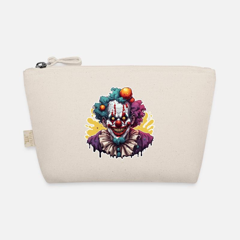 Horror Clown / Circus / Funny / Show / Halloween Organic Pouch
