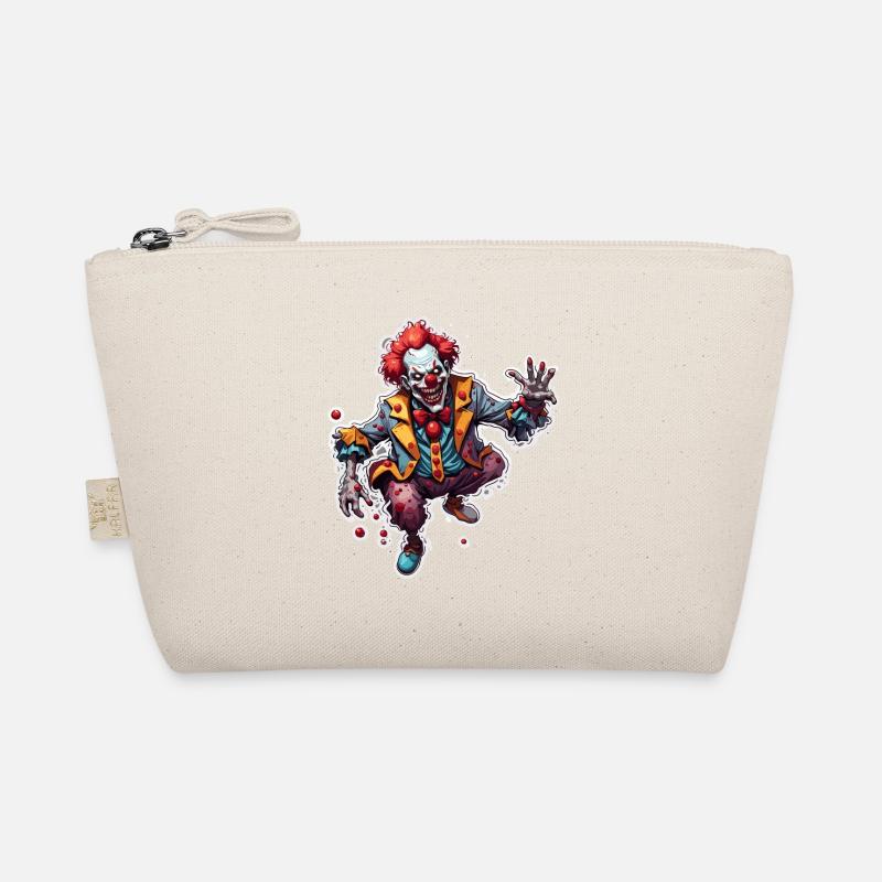 Horror Clown / Circus / Funny / Show / Halloween Organic Pouch