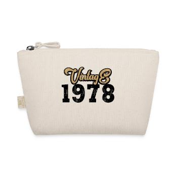 1978 Vintage - Bio-Täschchen - Natur - Vorne