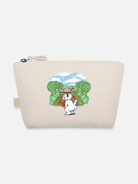 gardener, horticulture, harvest, vegetable, rabbit, rodent, gardener - Organic Pouch - nature - Front