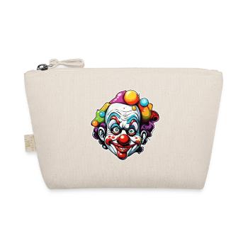 Clown / Circus / Carnival / Carnival / Playful - Organic Pouch - nature - Front