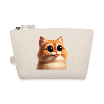 Chat aux yeux énormes - Trousse biologique - nature - Devant