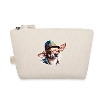 Chihuahua / small dog / animal / tiny / breed - Organic Pouch - nature - Front