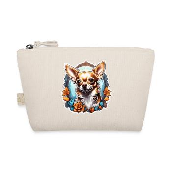 Chihuahua / small dog / animal / tiny / breed - Organic Pouch - nature - Front