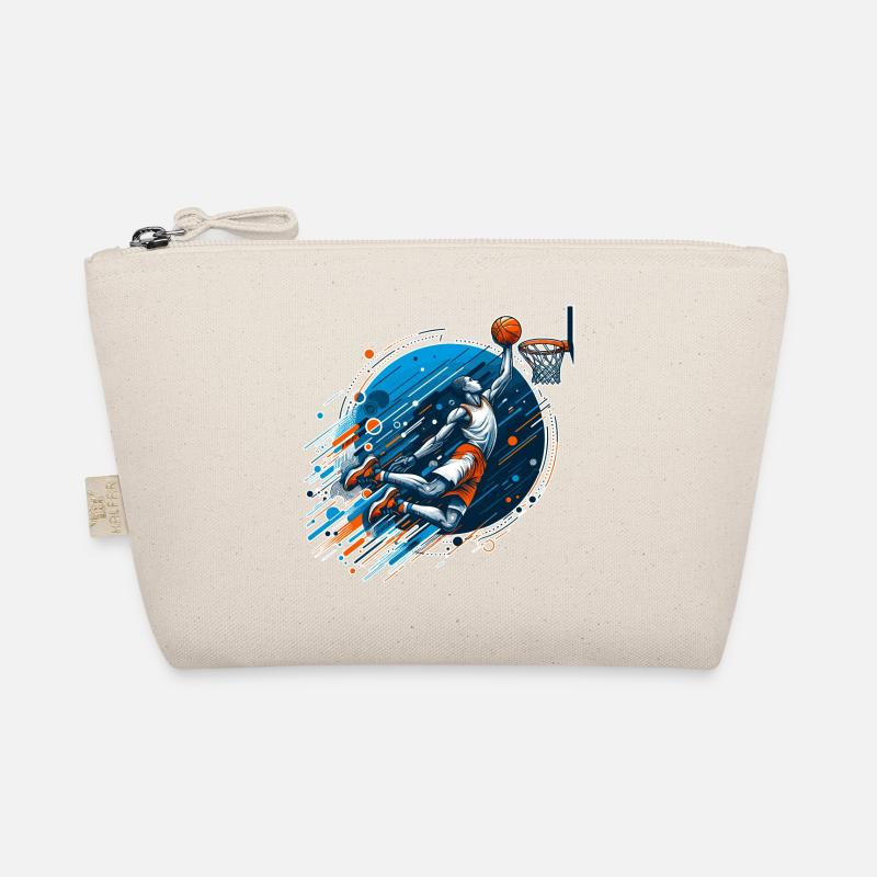 Basketball Dunking Gift Organic Pouch