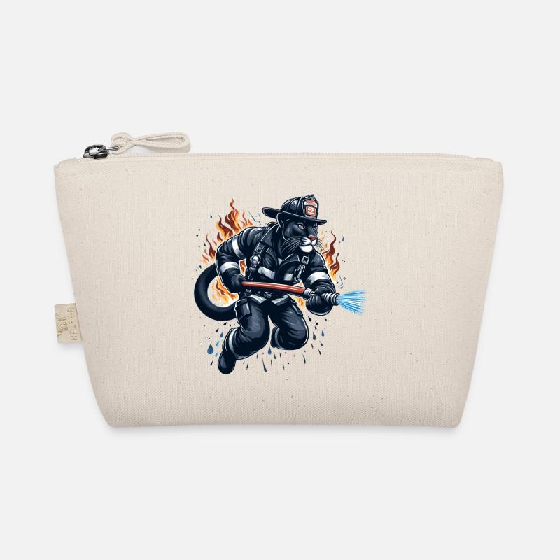 Fire Brigade Panther Jaguar Gift Organic Pouch