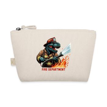 Pompier T-Rex cadeau - Trousse biologique - nature - Devant