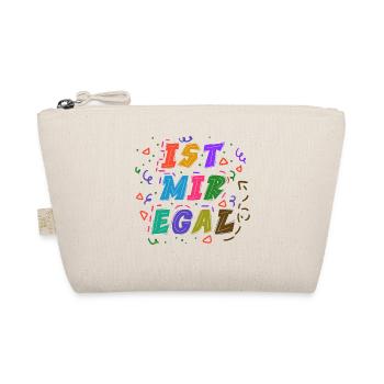 I don't care Statement Indifferent Chill - Organic Pouch - nature - Front