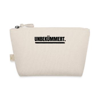 I don't care about indifference statement attitude - Organic Pouch - nature - Front