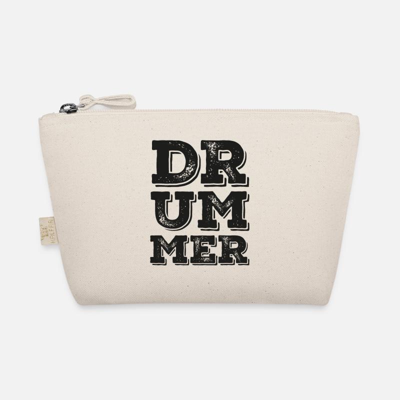 Schlagzeuger Drummer Bio-Täschchen