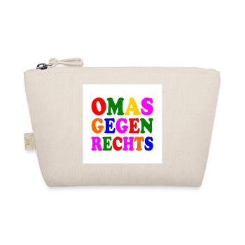 Omas gegen rechts - Bio-Täschchen - Natur - Vorne