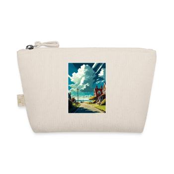 New Romney England Kent Vintage Travel Poster WPA - Organic Pouch - nature - Front