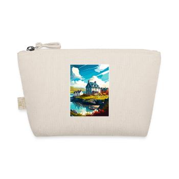 Isle Of Mull Schottland Vintage Reiseposter WPA - Bio-Täschchen - Natur - Vorne