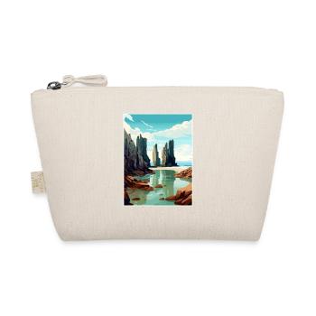 Isle Of Lewis Schottland Vintage Reiseposter WPA - Bio-Täschchen - Natur - Vorne