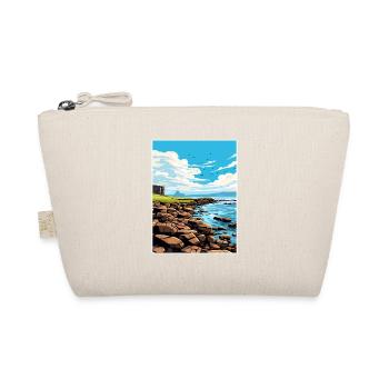 Isle Of Staffa Schottland Vintage Reiseposter WPA - Bio-Täschchen - Natur - Vorne