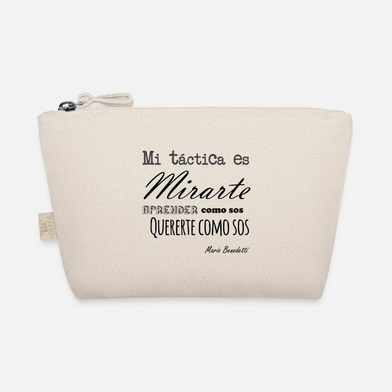 Mario Benedetti - white background Organic Pouch