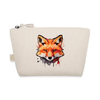 Niedlicher Fuchs - Bio-Täschchen - Natur - Vorne