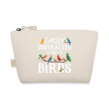 Easily Distracted by Birds - Organic Pouch - nature - Front