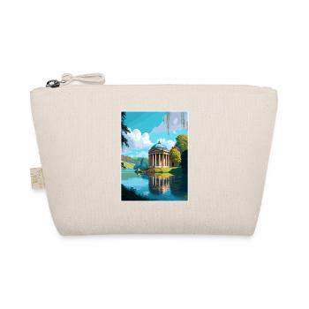 Stourhead Decoration Vintage Travel Poster WPA Art - Organic Pouch - nature - Front