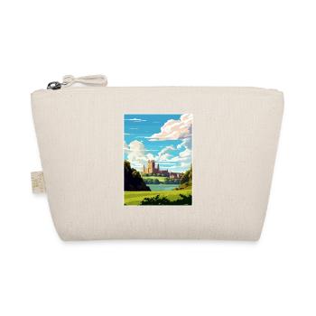 Château de Cardiff Pays de Galles Affiche de voyage vintage WPA Art - Trousse biologique - nature - Devant