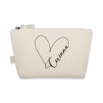 Corinna Nom Ligne de Coeur - Trousse biologique - nature - Devant