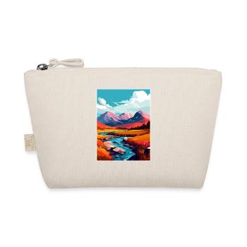 Ben Nevis Scotland Vintage Travel Poster Souvenir - Organic Pouch - nature - Front