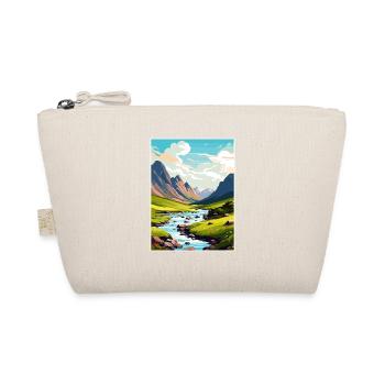 Ben Nevis Scotland Vintage Travel Poster Souvenir - Organic Pouch - nature - Front