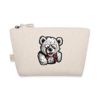 Teddybär / Kuscheltier / Stofftier / Geschenkidee - Bio-Täschchen - Natur - Vorne